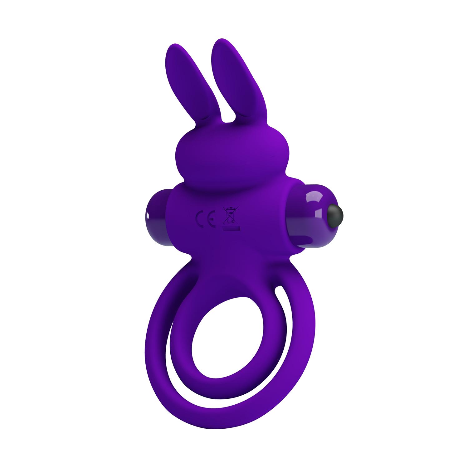 PRETTY LOVE - Vibrant Penis Ring, Purple PRETTY LOVE - Vibrant Penis Ring, Purple