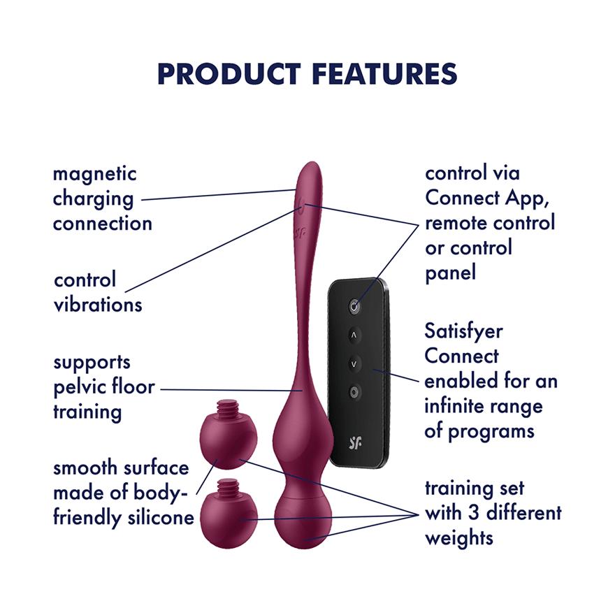 Satisfyer Love Birds Vary Connect App, Purple