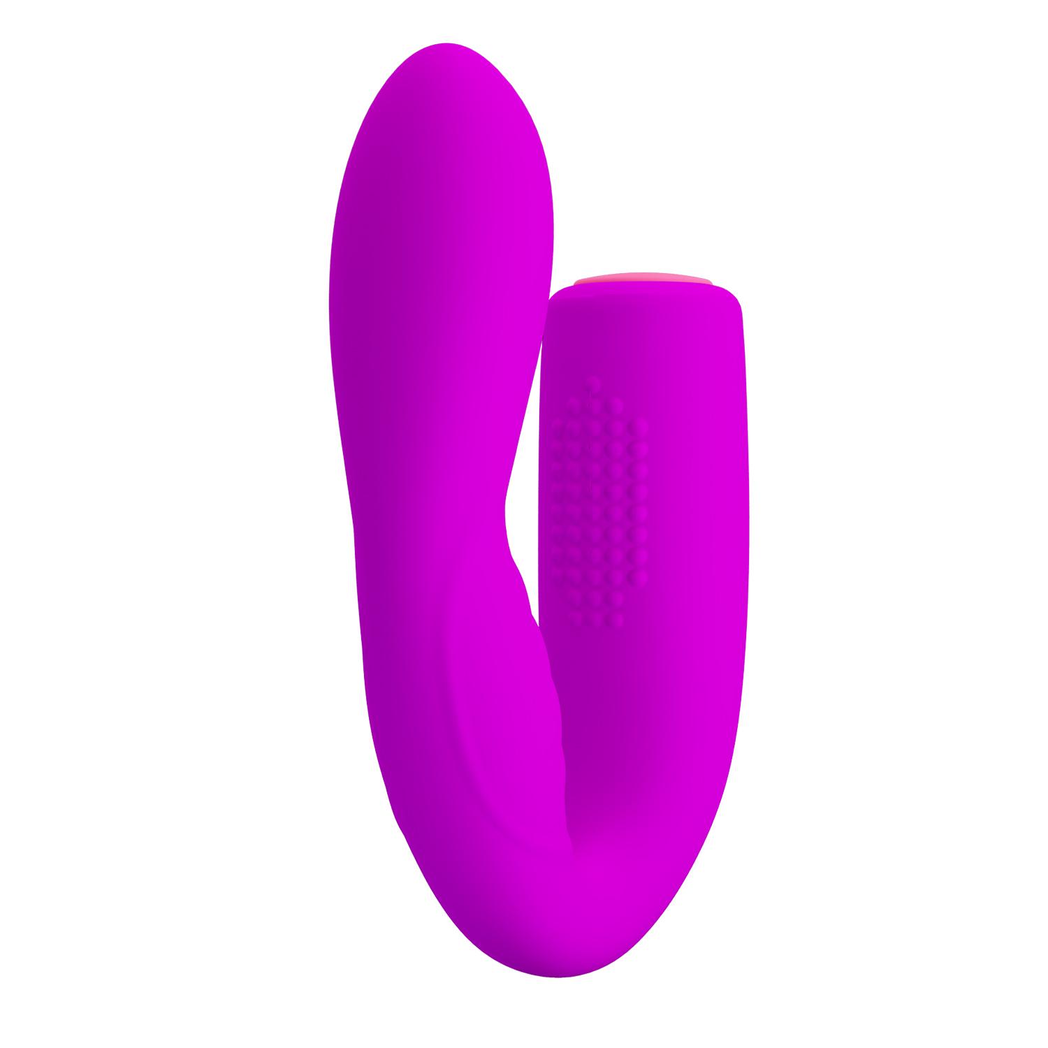 PRETTY LOVE - Quintion, Silicone, waterproof, memory, USB rechargeable, 12 functions of vibration 23-104, Purple PRETTY LOVE - Quintion, Silicone, waterproof, memory, USB rechargeable, 12 functions of vibration 23-104, Purple