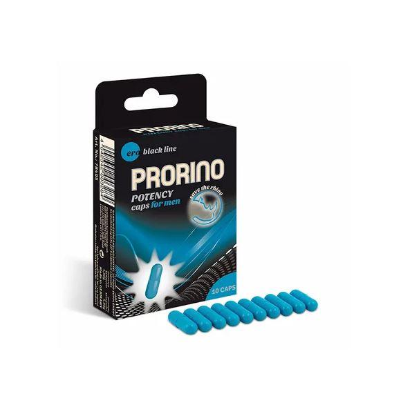 PRORINO, PRORINO PREMIUM caps for men - 10 caps, 10 pcs.