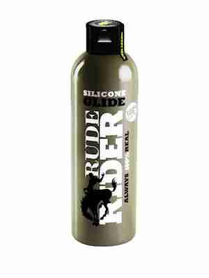 20 x Rude Rider Silicone Glide 100 ml Standard Size (POS Display), 20 bottles