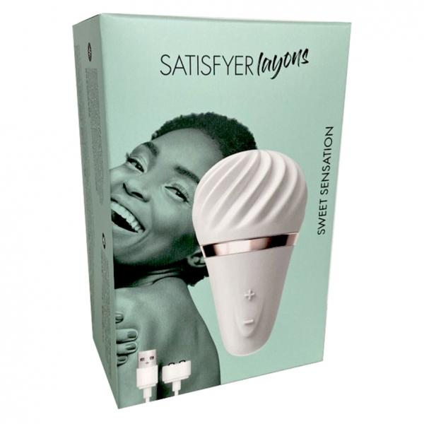 Satisfyer Layon 4 Sweet Sensation Vibrator, White