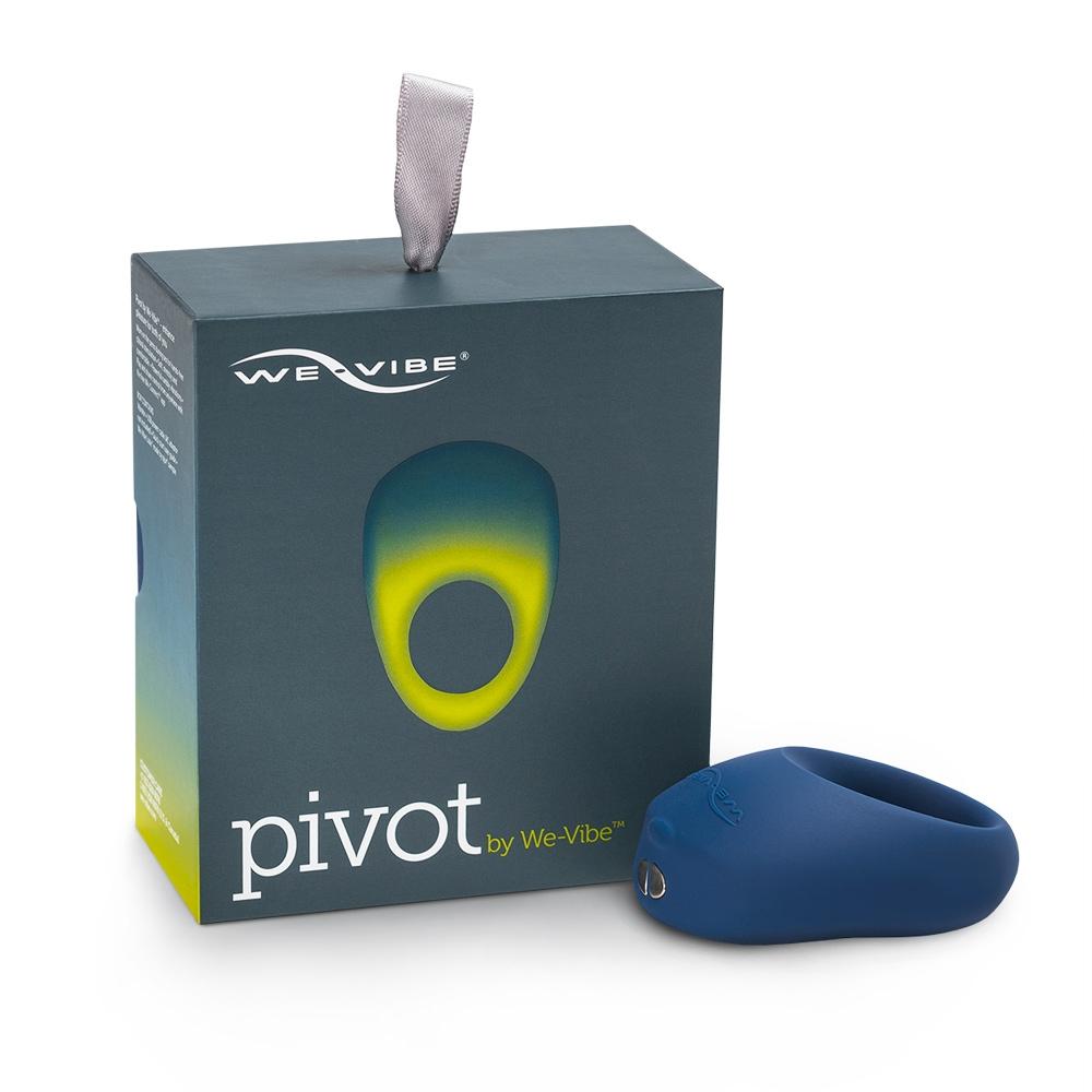 We-Vibe Pivot Vibrating Cockring, Blue, 2,9 cm