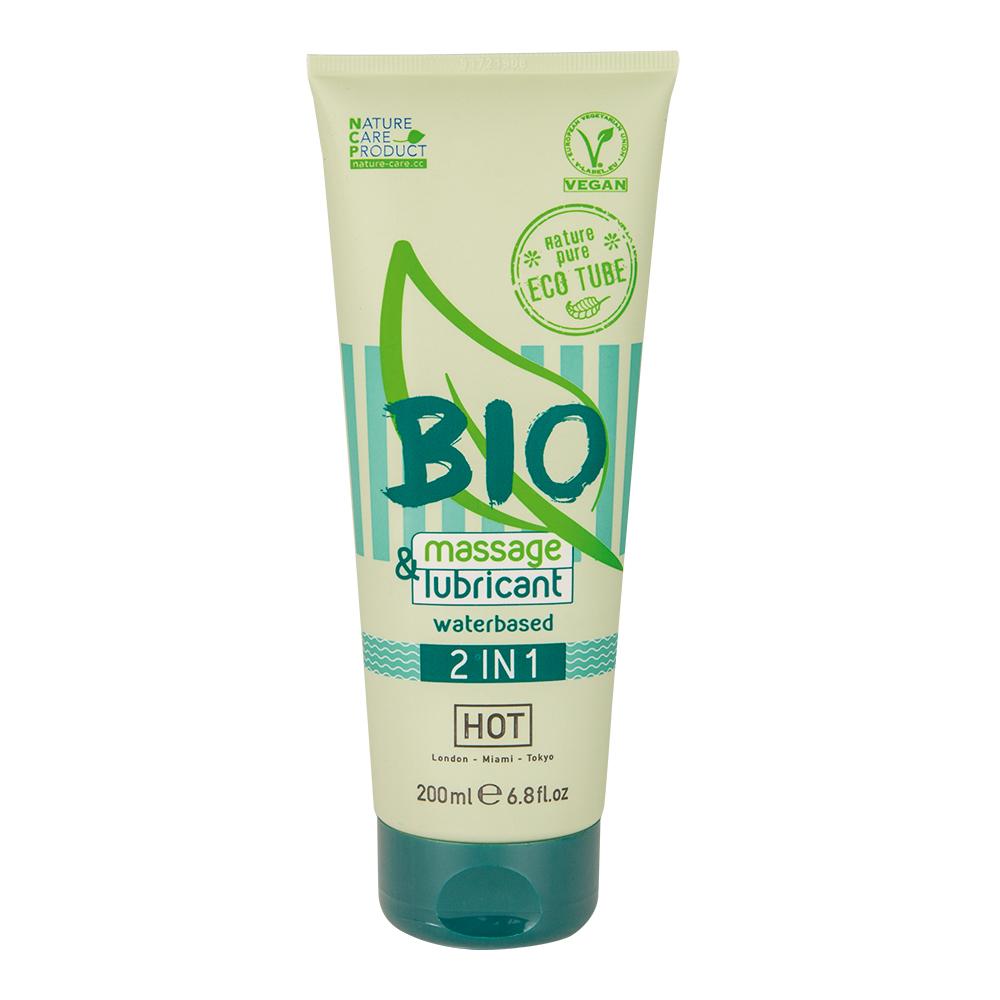 HOT BIO Massage & Lubricant 2IN1, 200ml/6.8fl.oz