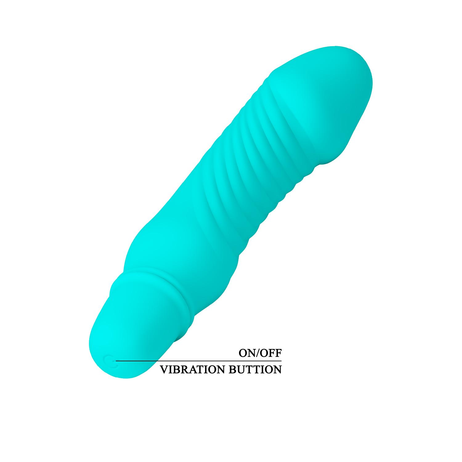 PRETTY LOVE - Stev Vibrator, Turquoise PRETTY LOVE - Stev Vibrator, Turquoise