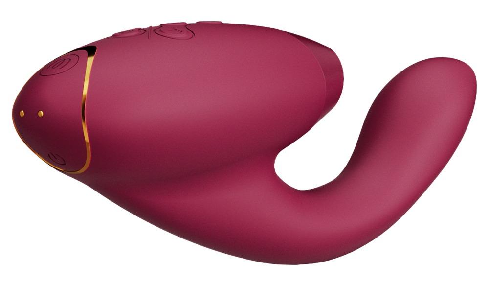 Womanizer Duo 2 Vibrator, Bordeaux, 20,3 cm