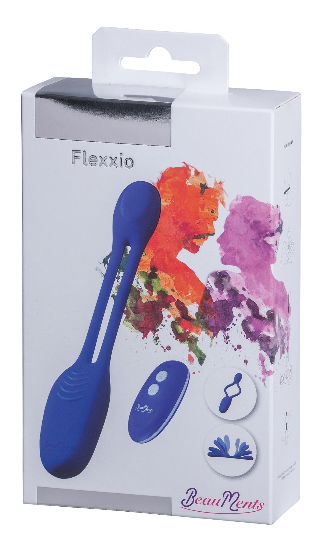 BeauMents Flexxio, Pair Vibrator, Blue, 19,5 cm