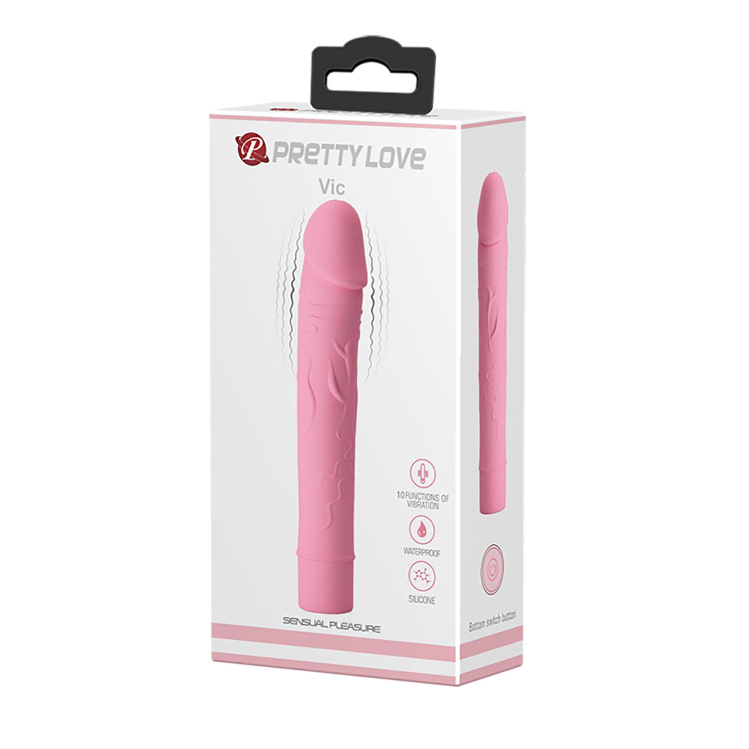 PRETTY LOVE - Vic Vibrator, Pink PRETTY LOVE - Vic Vibrator, Pink