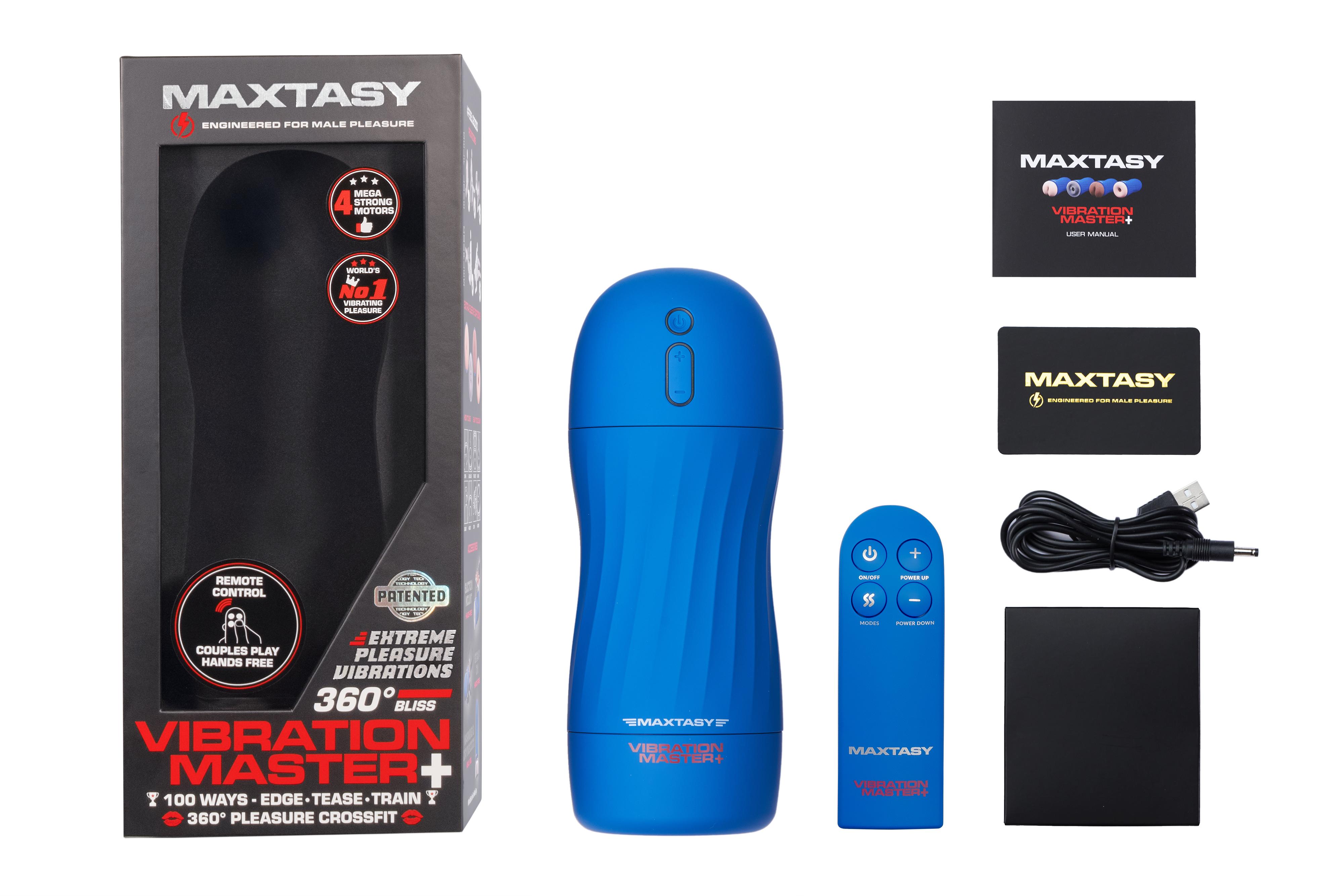 MAXTASY - Vibration Master+ Standard - Clear