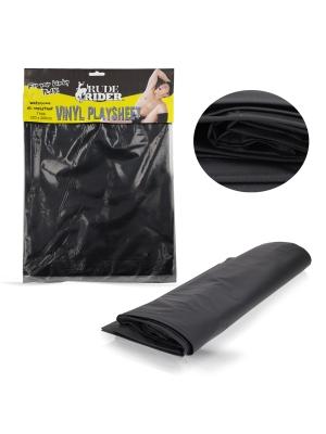 RudeRider Bedsheet Thick Vinyl Black 2,2x2 m