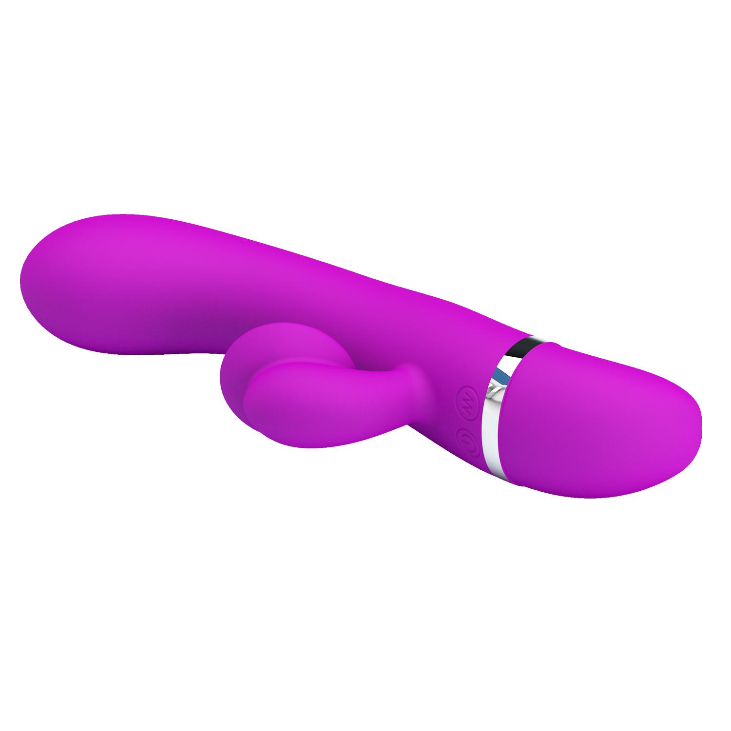 PRETTY LOVE - Bert, 30 functions of vibrations, 2 AAA batteries, silicone  ':35mm   L:188mm