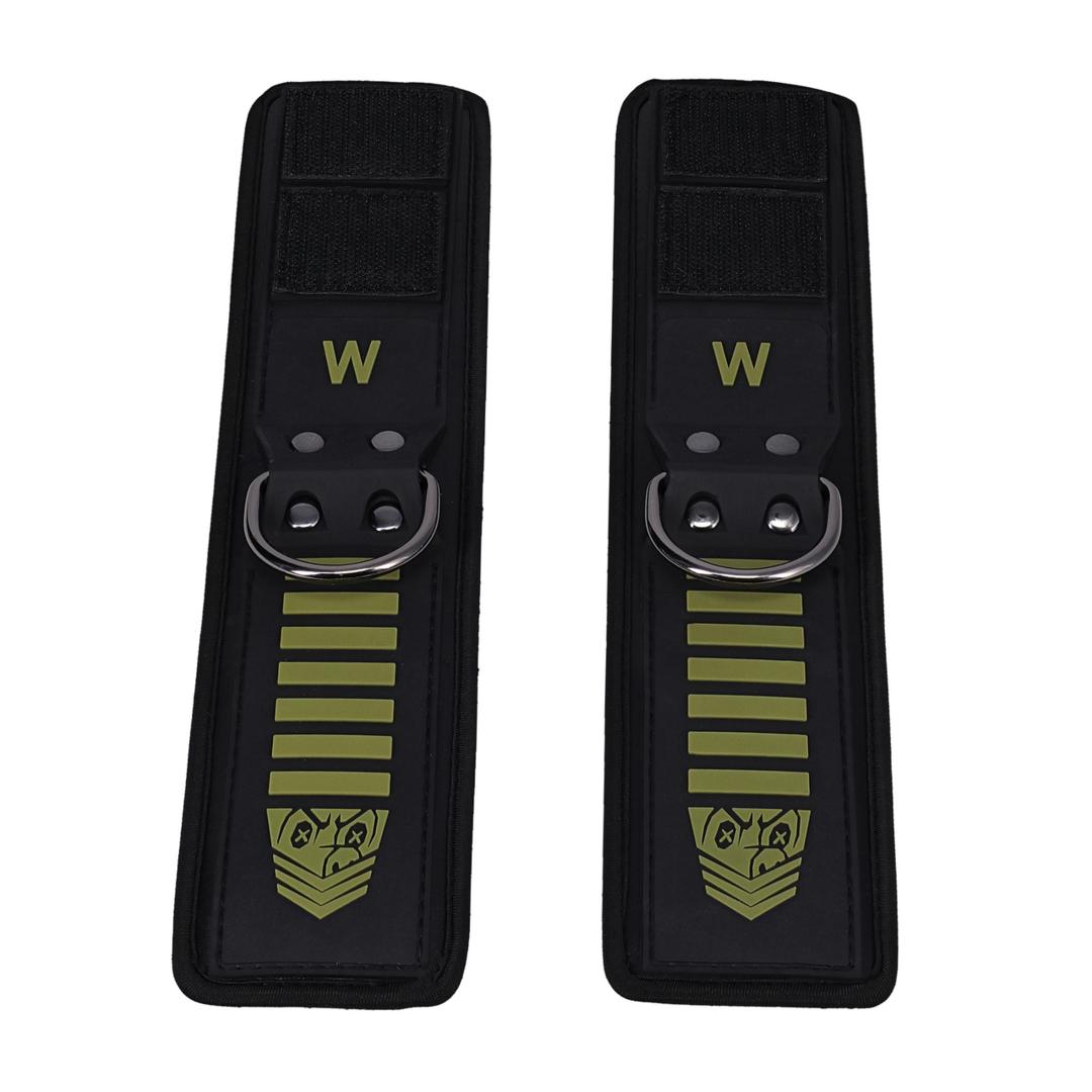 Fort Troff Tactical Wrist Restraints - Black/Green Fort Troff Tactical Wrist Restraints - Black/Green