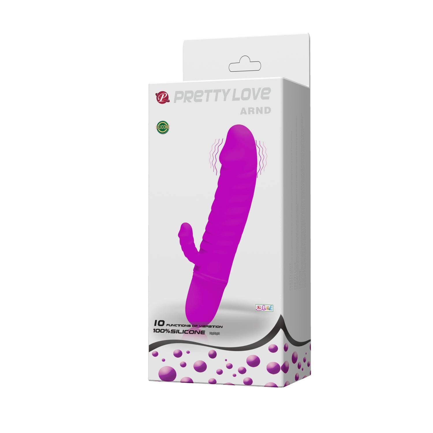 PRETTY LOVE - Arnd, 10 Functions of vibration, 1 AAA battery,silicone,waterproof ':23mm L:115mm PRETTY LOVE - Arnd, 10 Functions of vibration, 1 AAA battery,silicone,waterproof ':23mm L:115mm