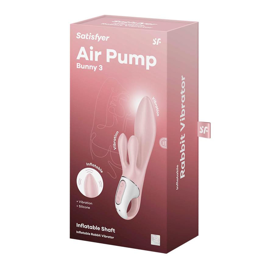 Satisfyer Air Pump Bunny 3, Pink