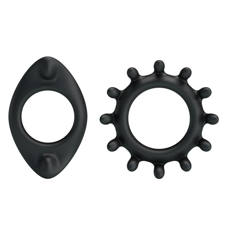 BAILE - Ring, New designs, two silicone rings in one L:56mm W:36mm H:14mm