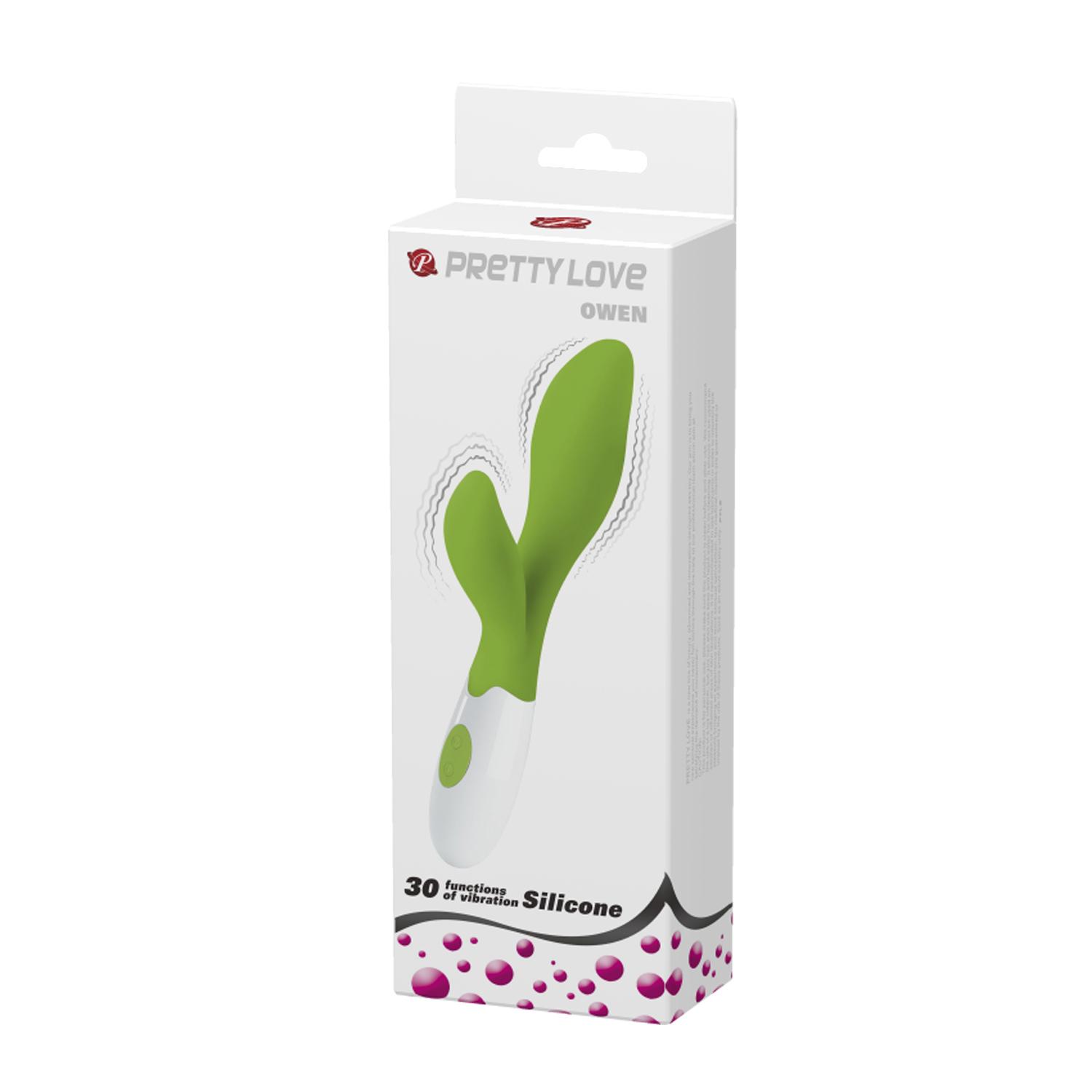 PRETTY LOVE - Owen, 30 functions of vibration, silicone, 2AAA batteries,waterproof ':38mm L:200mm PRETTY LOVE - Owen, 30 functions of vibration, silicone, 2AAA batteries,waterproof ':38mm L:200mm