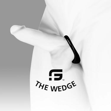 Sport Fucker The Wedge Cockring, Blue Sport Fucker The Wedge Cockring, Blue