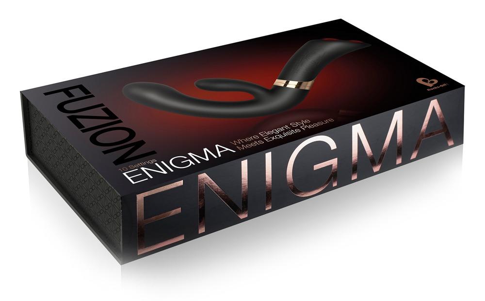 Rocks Off Fuzion Enigma Vibrator, 19,5 cm, Black