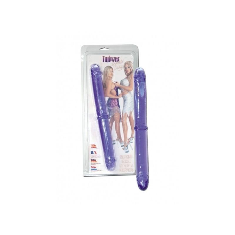 Twinzer Double Dong, 30 cm, Purple