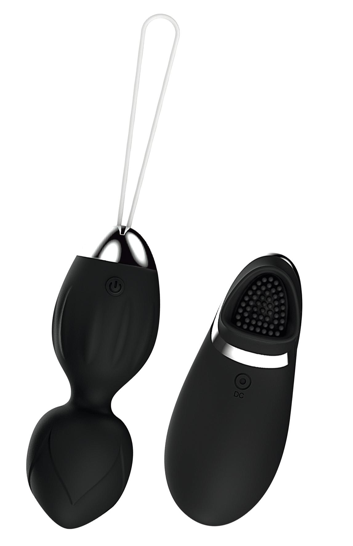 Hot Fantasy Private Pleasure Delight Vibrating Egg black