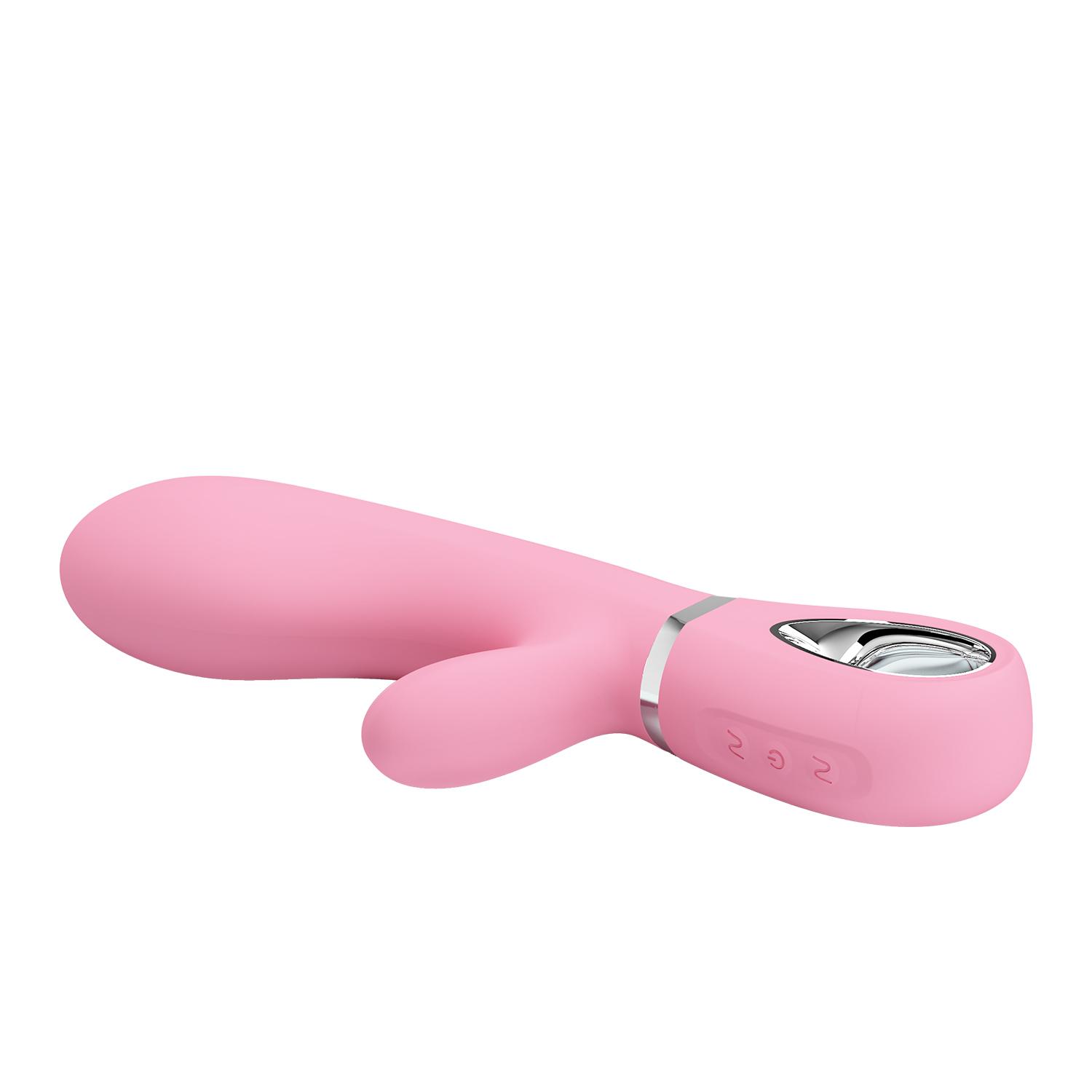 PRETTY LOVE - Thomas Rabbit Vibrator, Pink, 39 mm PRETTY LOVE - Thomas Rabbit Vibrator, Pink, 39 mm