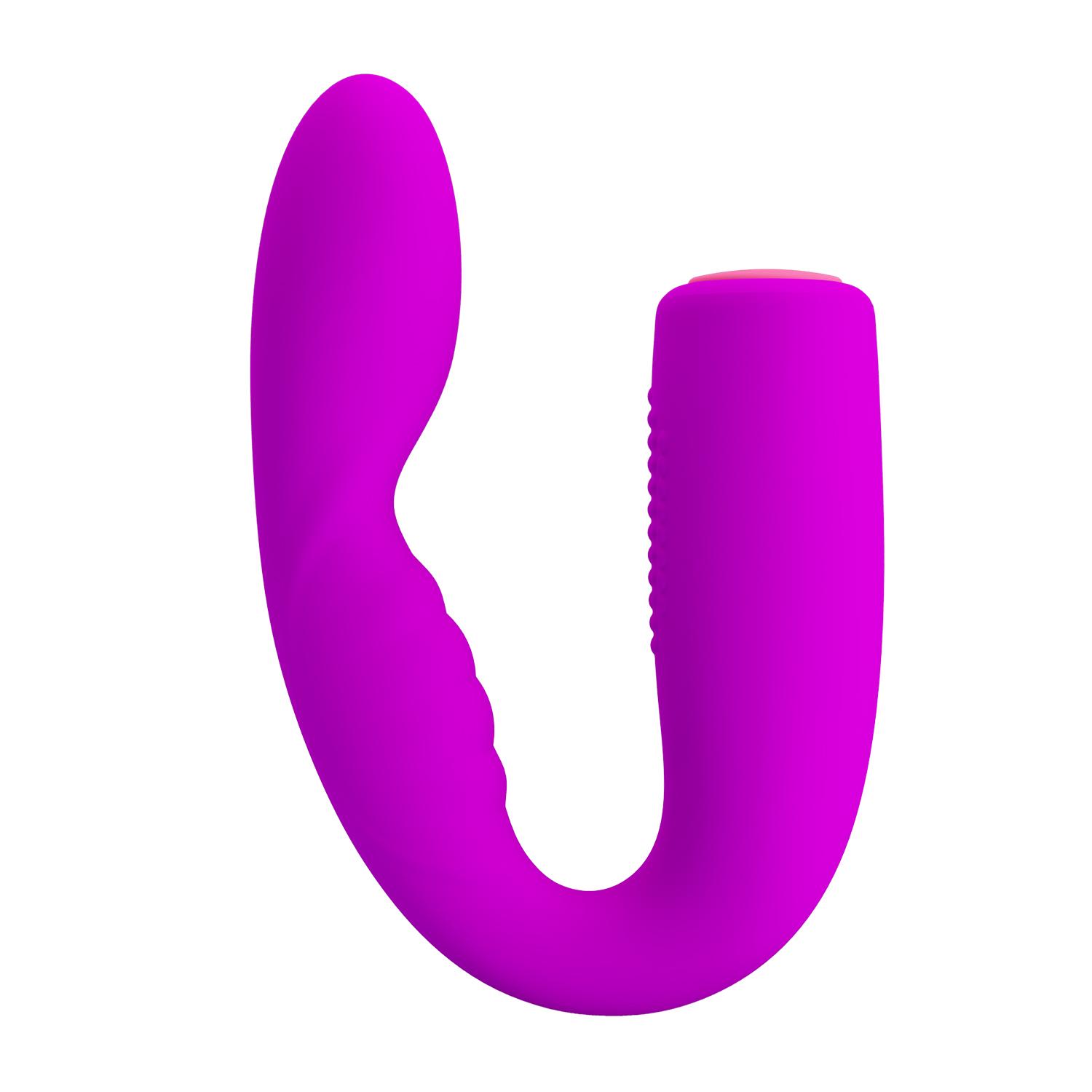 PRETTY LOVE - Quintion, Silicone, waterproof, memory, USB rechargeable, 12 functions of vibration 23-104, Purple PRETTY LOVE - Quintion, Silicone, waterproof, memory, USB rechargeable, 12 functions of vibration 23-104, Purple