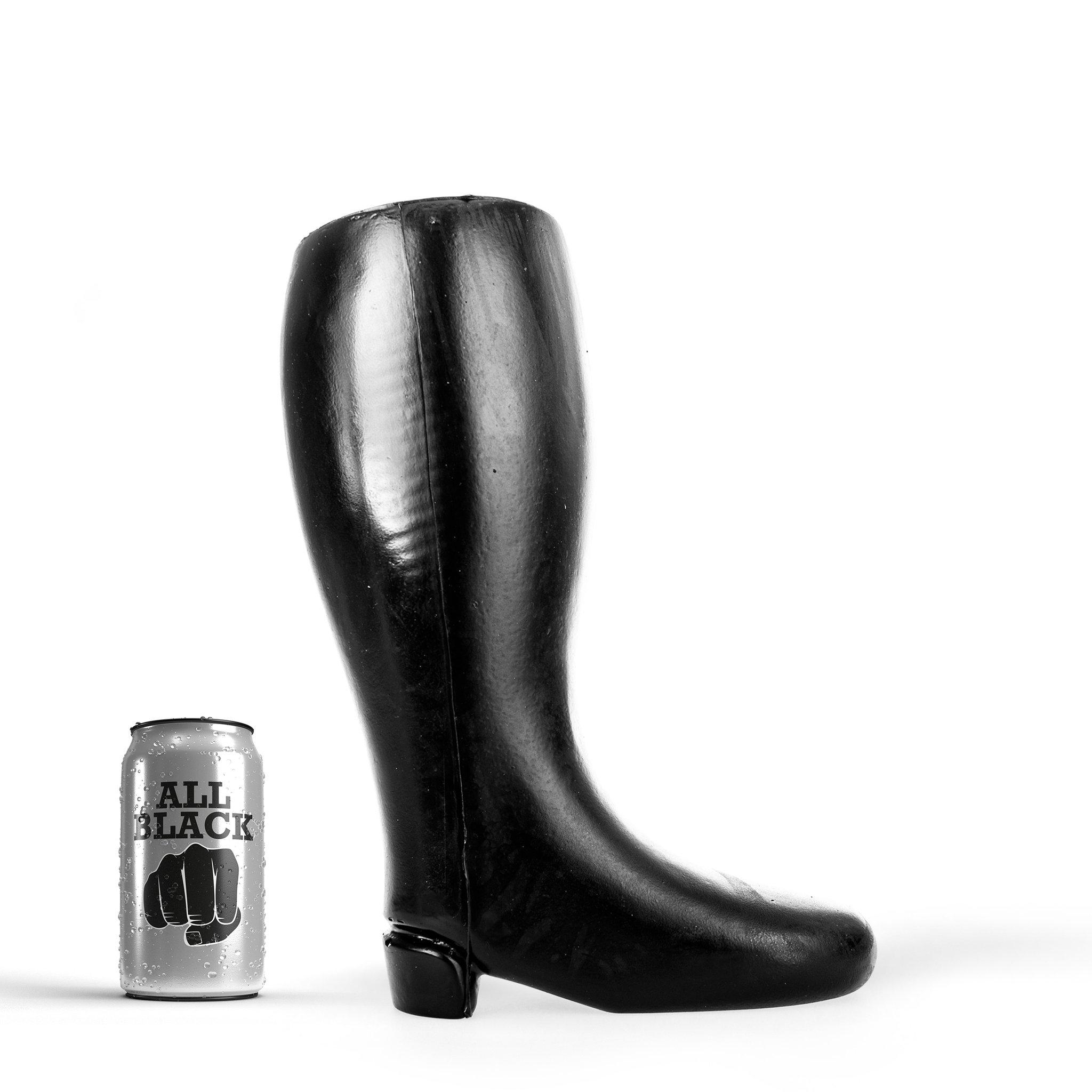 All Black Dildo Boots, 32 cm All Black Dildo Boots, 32 cm