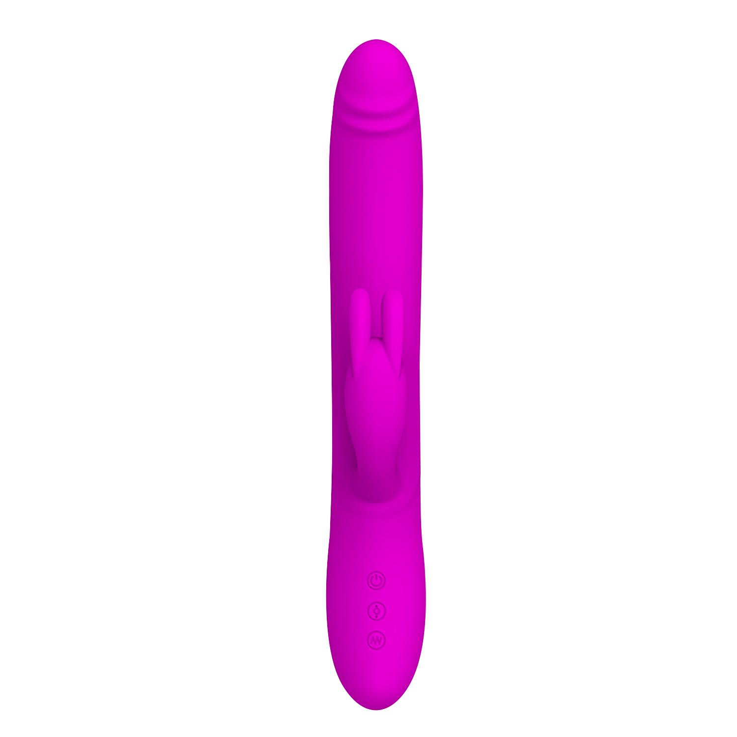 PRETTY LOVE - Byron, 4 functions of UP and down movement ,7 functions of vibrations, Silicone, rechargeable, USB cord ':35mm L:250mm PRETTY LOVE - Byron, 4 functions of UP and down movement ,7 functions of vibrations, Silicone, rechargeable, USB cord ':35mm L:250mm