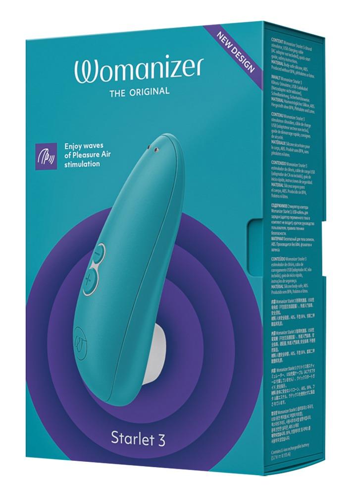 Womanizer Starlet 3 Vibrator, Turquoise, 11,7 cm