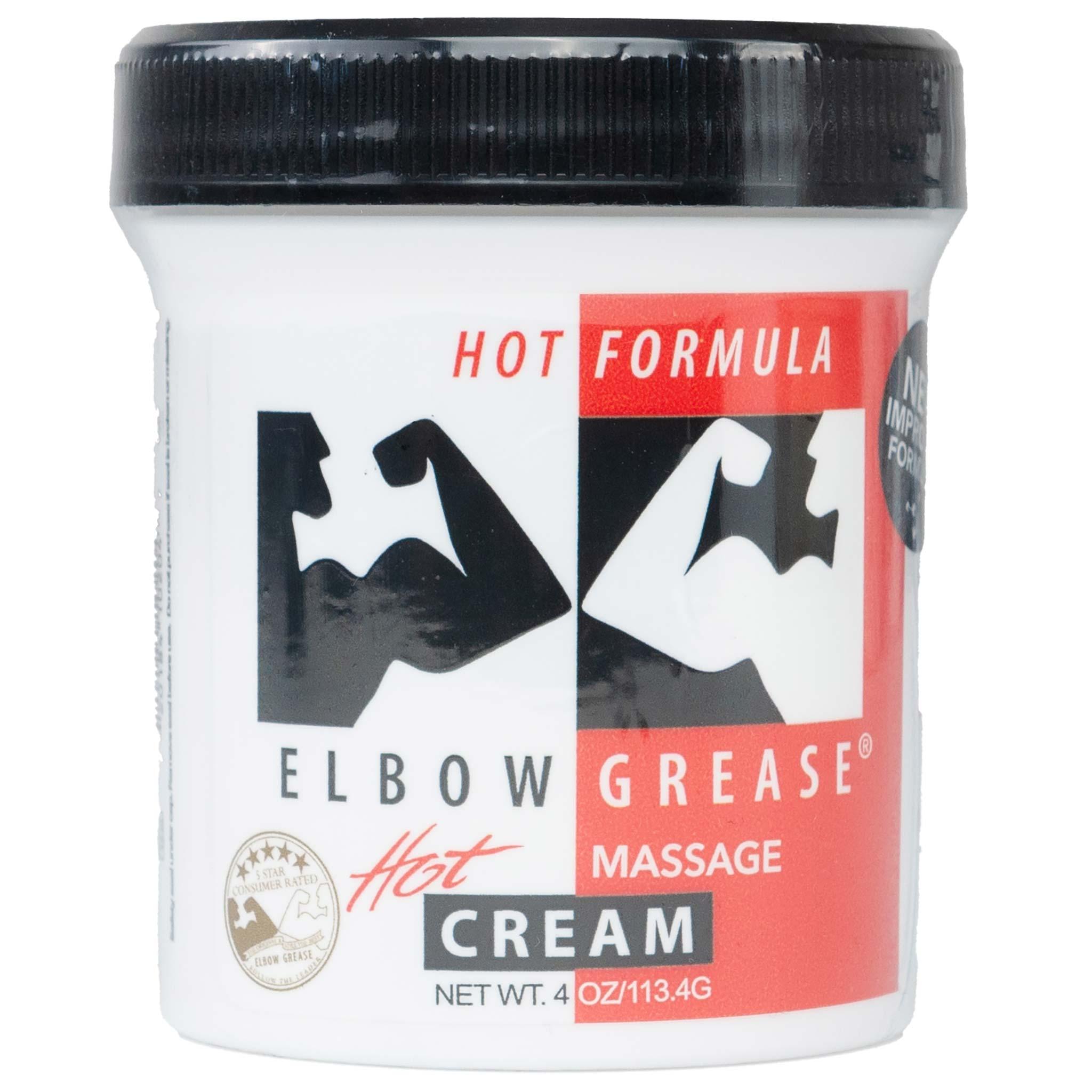 ELBOW GREASE, Hot Cream, 4 oz / 113 g