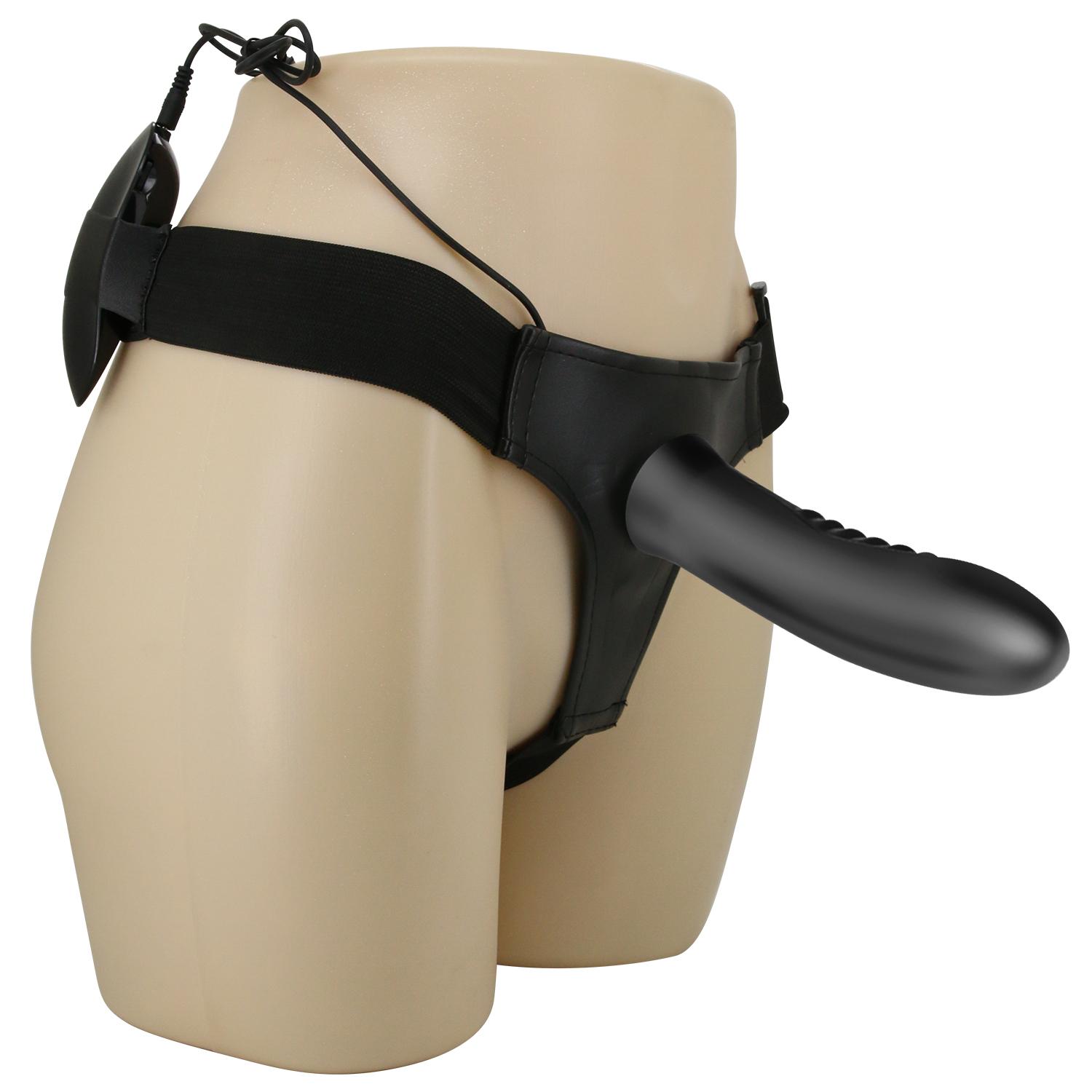 PRETTY LOVE - Myron, strap on with Hollow dildo
3AAA batteries L:185mm '::43mm
Waist: 64-86cm(25.2-33.9") PRETTY LOVE - Myron, strap on with Hollow dildo
3AAA batteries L:185mm '::43mm
Waist: 64-86cm(25.2-33.9")