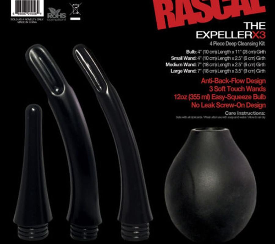 Rascal The Expeller X3, Cleansing Kit, Black