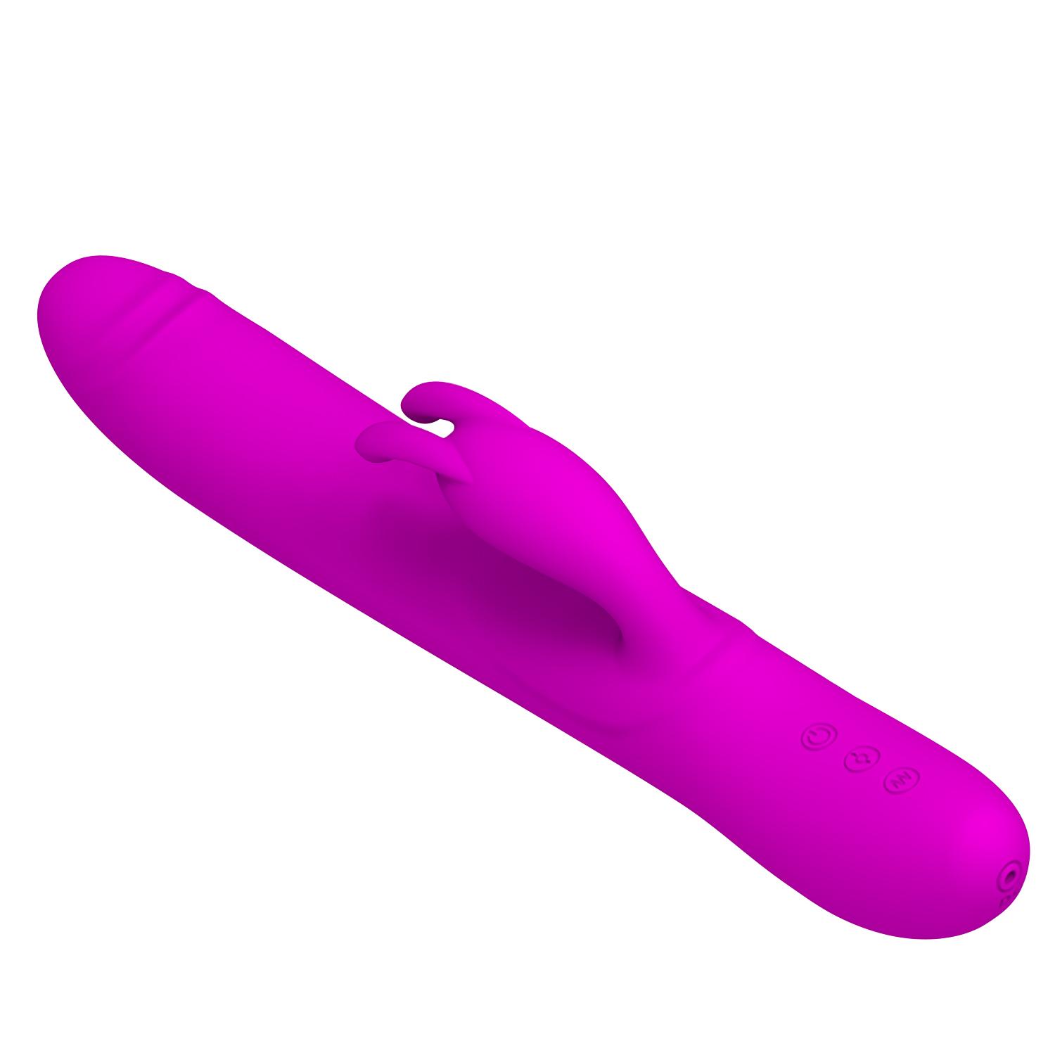 PRETTY LOVE - Byron, 4 functions of UP and down movement ,7 functions of vibrations, Silicone, rechargeable, USB cord ':35mm L:250mm PRETTY LOVE - Byron, 4 functions of UP and down movement ,7 functions of vibrations, Silicone, rechargeable, USB cord ':35mm L:250mm
