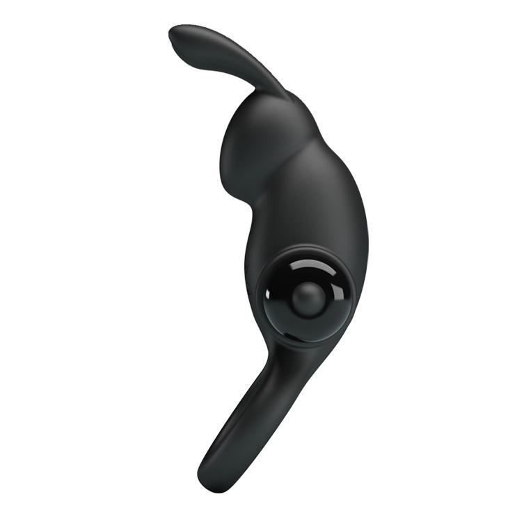 PRETTY LOVE - Vibrant Penis Ring, Black, 56 mm PRETTY LOVE - Vibrant Penis Ring, Black, 56 mm