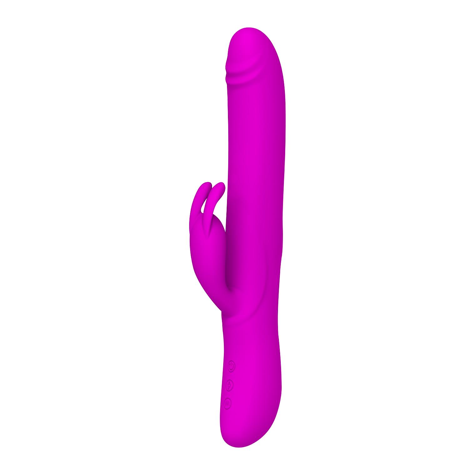 PRETTY LOVE - Byron, 4 functions of UP  and down movement ,7 functions of vibrations, Silicone, rechargeable, USB cord ':35mm  L:250mm