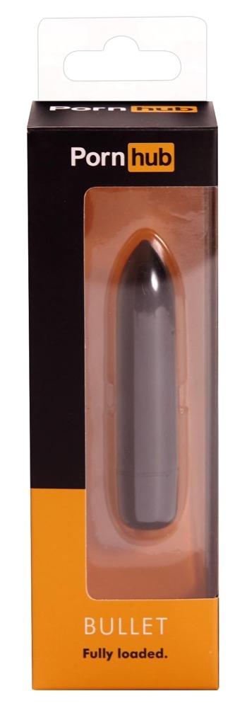 Pornhub Toys Bullet Vibrator, Black, 8,2 cm