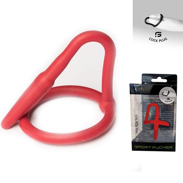 Sport Fucker Cock Plug Red Sport Fucker Cock Plug Red