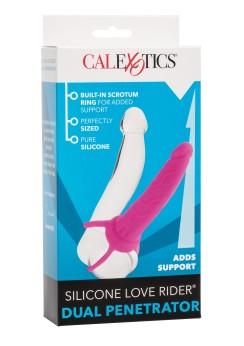 CalExotics Silicone Dual Penetrator, 14 cm, Pink