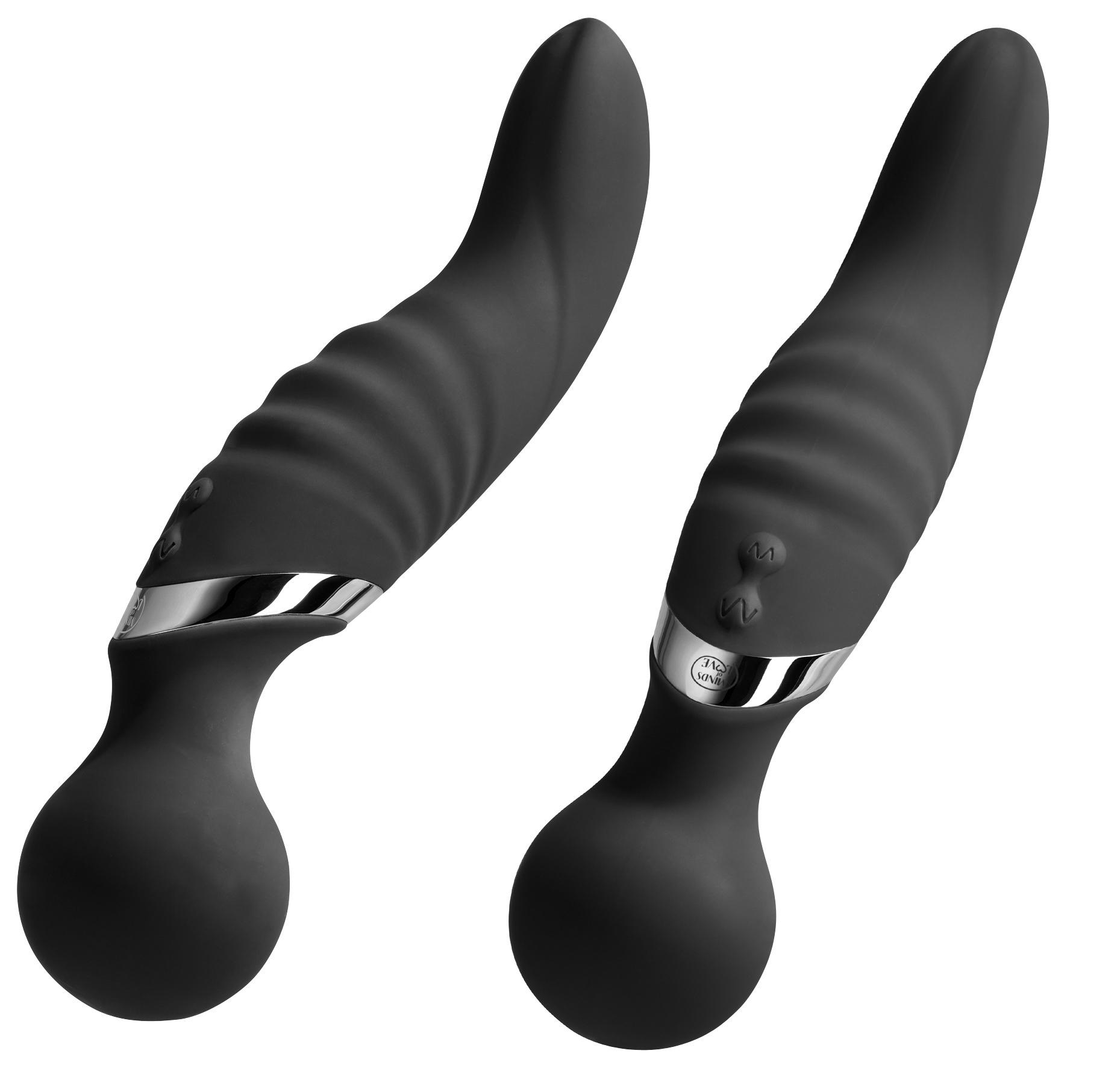 Minds of Love, Love Wave Massager, Black, 21 cm