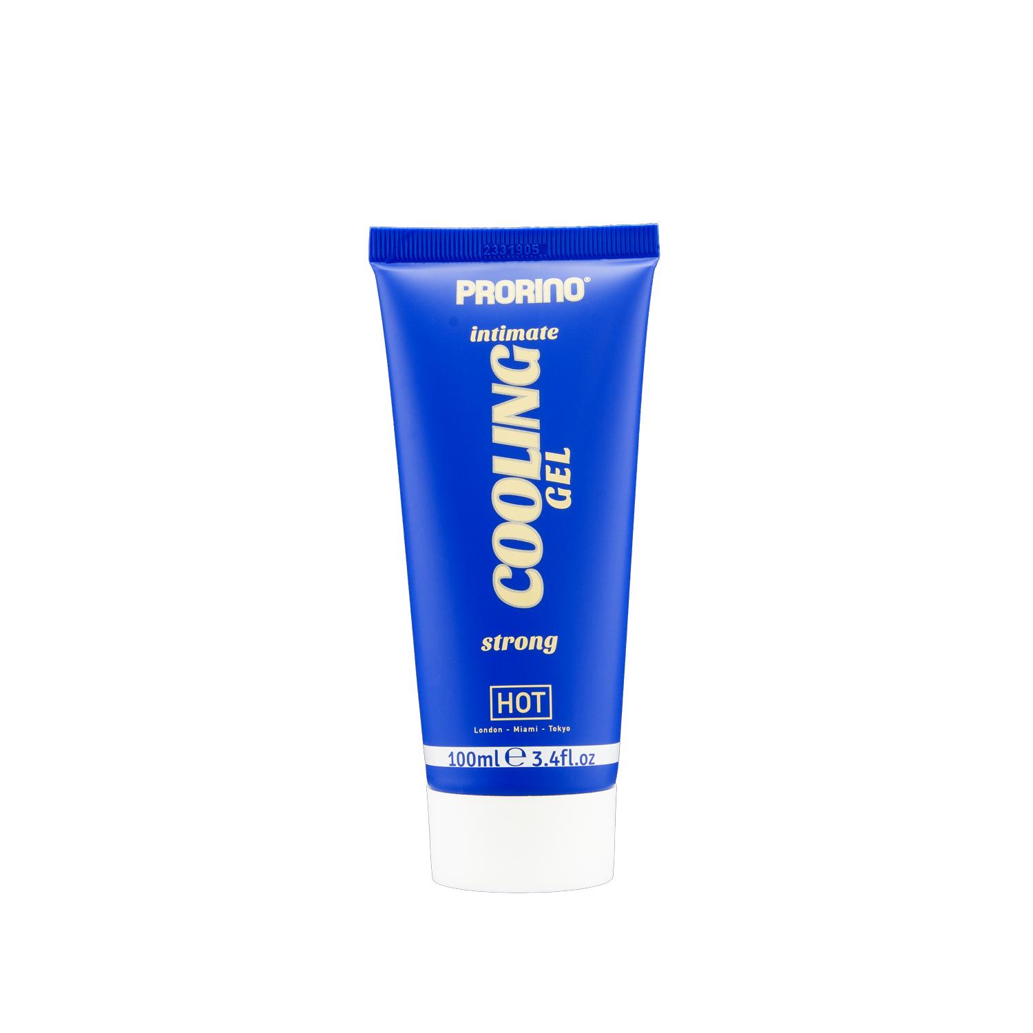 PRORINO Intimate Cooling Gel strong for men, 100ml/3.4fl.oz