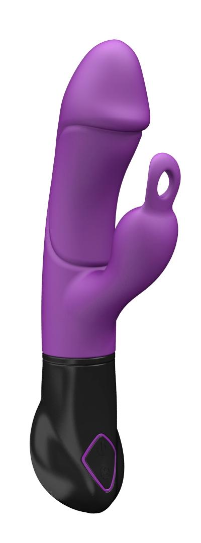 Adrien Lasitc Ares Rabbit Vibrator, Purple