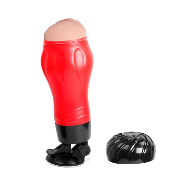 CRAZY BULL - Flora, Men's Stroker, removable Soft TPR sleeve, 12 function of vibration, super suction base adopted to multi-angle, 2 AAA Batteries ':100mm L:283mm CRAZY BULL - Flora, Men's Stroker, removable Soft TPR sleeve, 12 function of vibration, super suction base adopted to multi-angle, 2 AAA Batteries ':100mm L:283mm