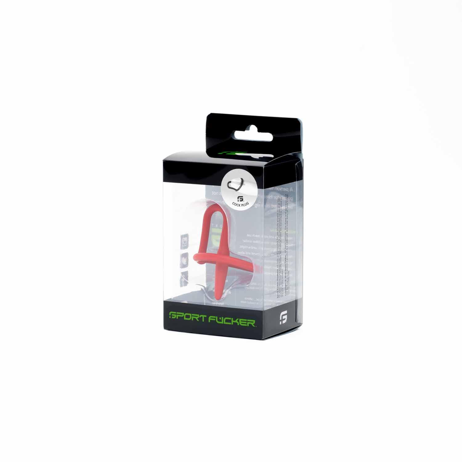 Sport Fucker Cock Plug Red Sport Fucker Cock Plug Red