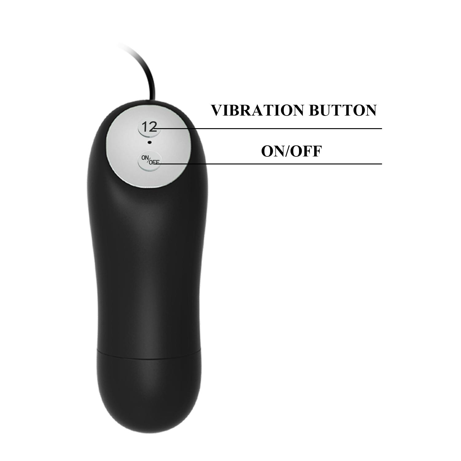 PRETTY LOVE - Special Anal Stimulation, 12 functions of vibration, 2 AAA batteries,silicone,waterproof ':31mm L:85mm PRETTY LOVE - Special Anal Stimulation, 12 functions of vibration, 2 AAA batteries,silicone,waterproof ':31mm L:85mm